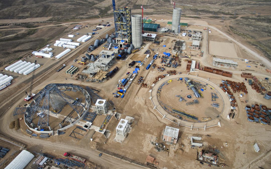 CEMENT PLANT. NEW CEMENT PRODUCTION LINE. ORURO (BOLIVIA)