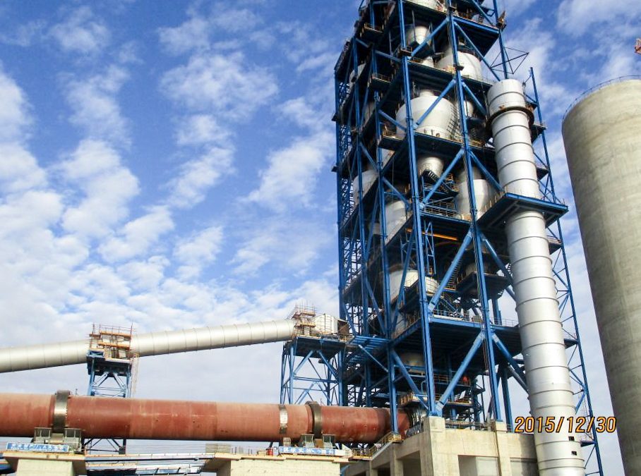 BISKRA. CEMENT PRODUCTION LINE 5000 Tpd. BISKRA (ALGERIA)